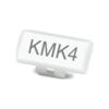 Phoenix 1005305 Kunststoffkabel- KMK 4 marker o.Gurt f.Einsteckschilder 40x17mm