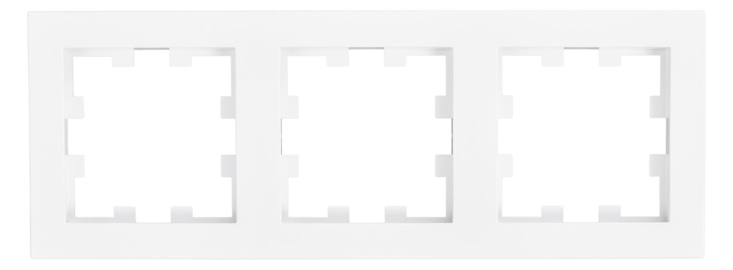 Panasonic Karre Plus 55 Abdeckrahmen 3-fach WDTF00032WH