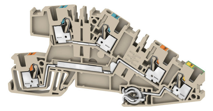 Weidmüller AITB 2.5 BB N-L-PE Installationsreihenklemme 2668940000