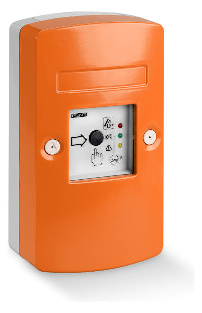 GEZE THZ COMFORT N4, RAL 2011, 190783 INKL.AKKU (190776 ZENTR.+028280 AKKU )