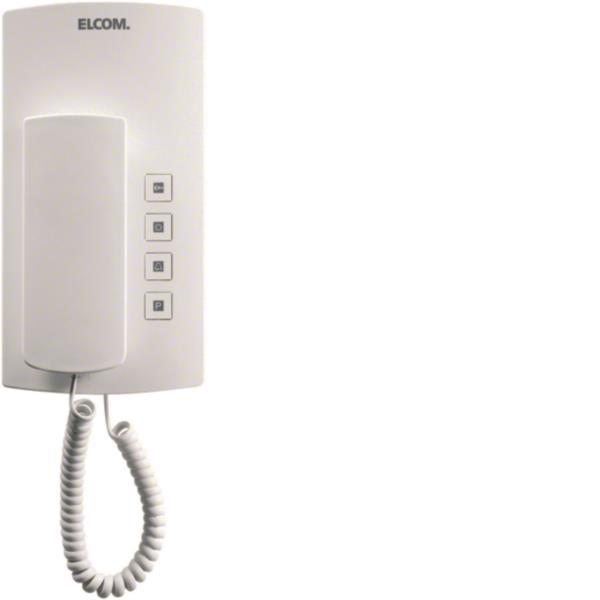 ELCOM BHT-200 weiss BUS-Audio-Komponenten Haustelefon