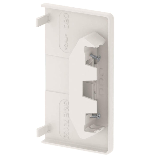 OBO GK-E70130RW Endstück 70x130mm PVC ** reinweiß RAL9010 6274570