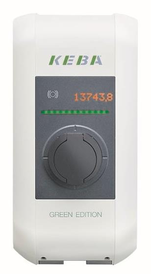 KEBA X-Series EN Type2 Socket 22KW 4G RFID MID 125100 ISO 15118 hardware-ready