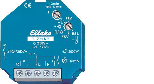 Eltako TLZ61NP-230V Treppenlicht (V) Zeitschalter 1S 61100102