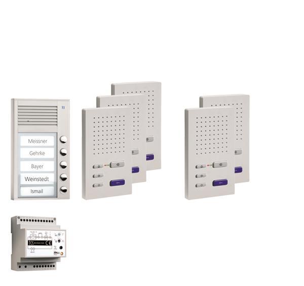 TCS pre:pack5 hörerlosen PPAF05-EN/02 Freisprechen Aufputz