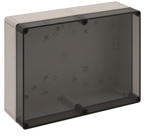 SPELS TK-Gehäuse IP66 PS3625-11-TO Deckel Transp.360x254x111 O.Pg-V.