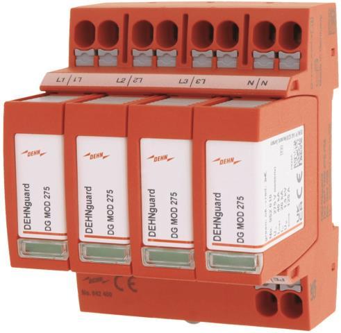 Dehn 942400 DG MP TNS 275 DG MP TNS 275 Überspannungsableiter Typ 2 DEHNguard MP