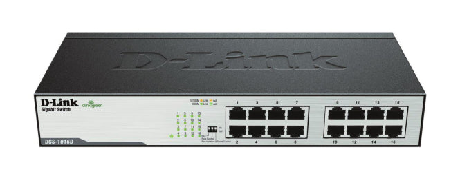DLink 16-Port Layer2 Gigabit DGS-1016D/E Switch