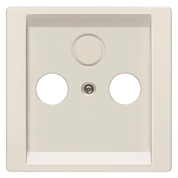 Siemens 5TG1338 DELTA style Antennen- ** Abdeckpl. 68x68mm titanwei