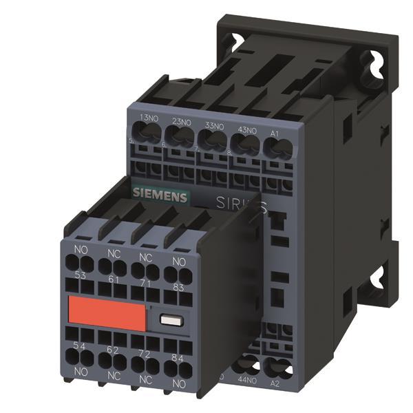 Siemens 3RH22622BB40 Hilfsschütz 6S+2 24VDC S00 Federzuganschluss