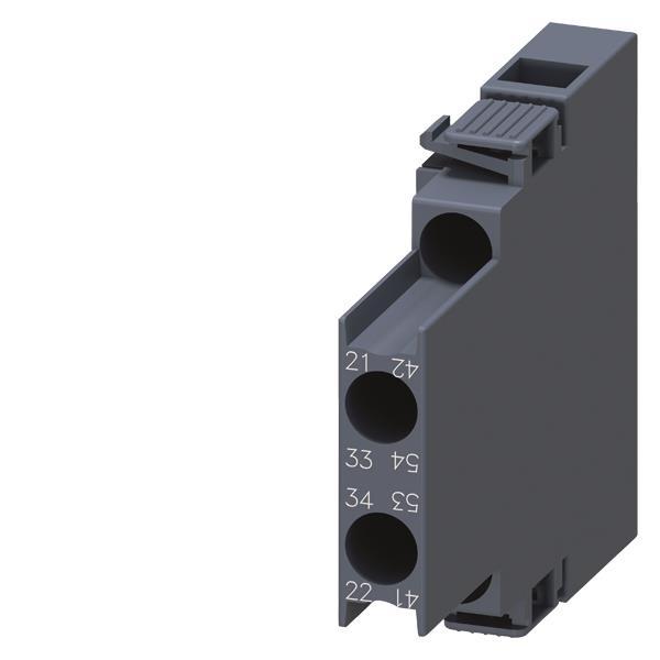 Siemens 3RH29111DA11 Hilfsschalterblock 1S+1Ö S00 seitlich Schraubanschluss