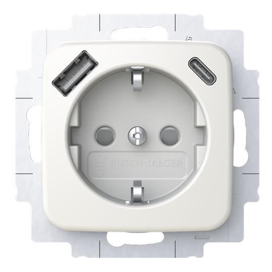 BJ SCHUKO -/USB-A+C 20 EUCB2USBAC-214 Steckdose