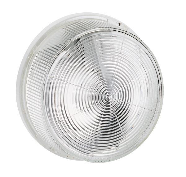 Legrand 060459 Feuchtraumleuchte IP44 100W Plexiglas rund