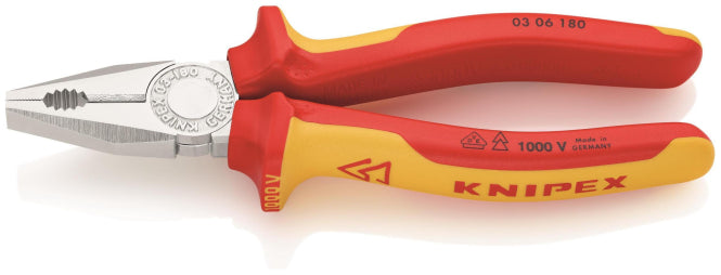 Knipex VDE-Kombizange 180mm 0306180