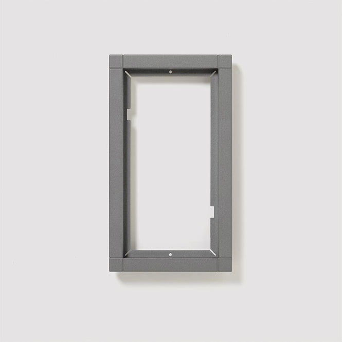 SIED Kombi-Rahmen KR611-2/1-0DG Dunkelgrau-Glimmer 38732