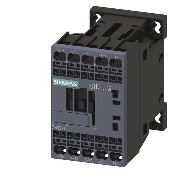 Siemens 3RT20162FB42 Schütz AC-3 4kW/400V 1Ö 24VDC m.Diode 3p S00