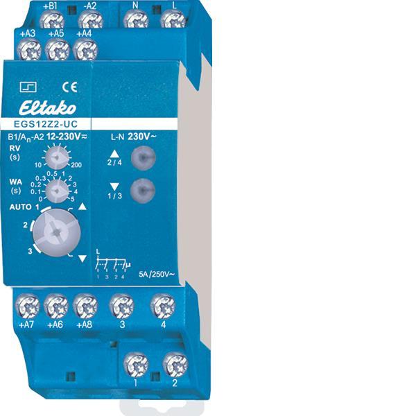 Eltako EGS12Z2-UC Stromstoß Gruppen- (V) schalter 2+2S n.potenzialfr 21400401