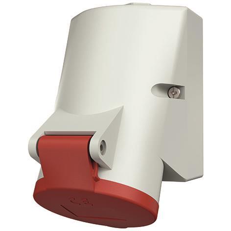 Mennekes 16A5P 6H400V Wanddose 3331 TwinCONTACT IP44