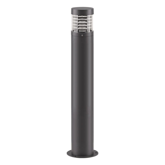 EVN Pollerleuchte anthrazit PLR902715 IP54 E27 Gürtellinse H900mm m.Bodenanker