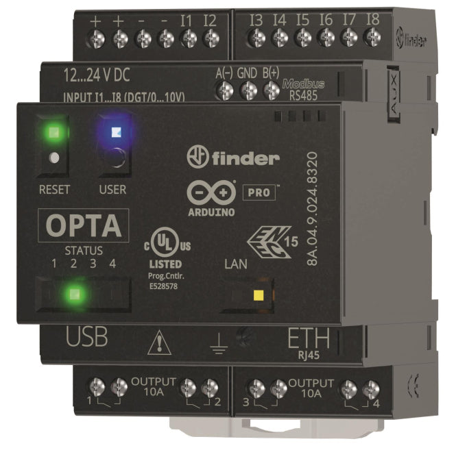 Finder OPTA Advanced 8A.04.9.024.8320 Programmierbares Logikrelais Serie 8A