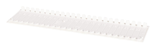 FTRO Abdeckstreifen ADS12weiß 12 Module, weiß ähnlich RAL 9016