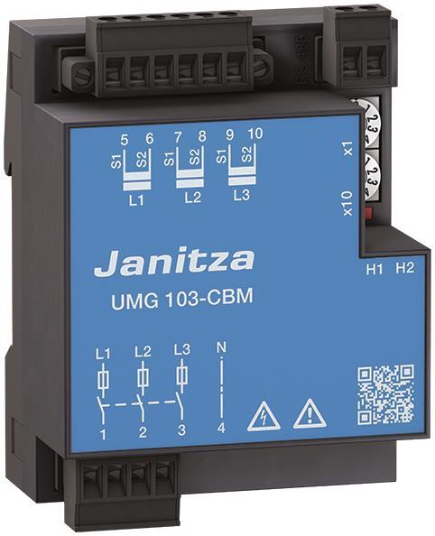 Janitza Universalmessgerät UMG 103-CBM f.Hutschiene 5228001