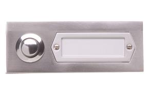GRO AP Kontaktplatte 55531 ETA 501 GA 1fach Aluminium silber