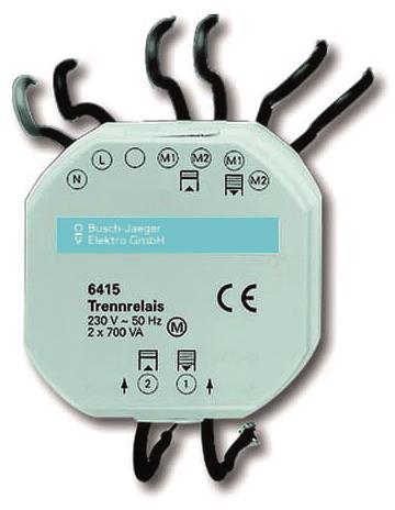 BJ Jalousiecontrol II Trennrelais 6415 2fach