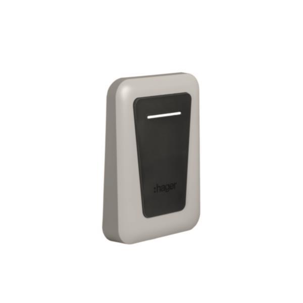 Hager Zierblende verkehrsweiß XVS131 9016 Ladestation witty one plus pro