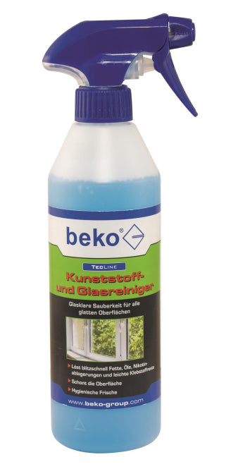 BEKO TecLine Kunststoff-und 299350500 Glasreiniger Sprühflasche 500 ml