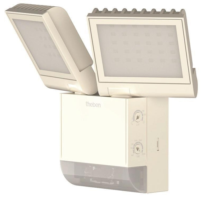 Theben LED-Strahler m theLeda S17-100 WH Bewegungsmelder f.Wandmontage 1020802