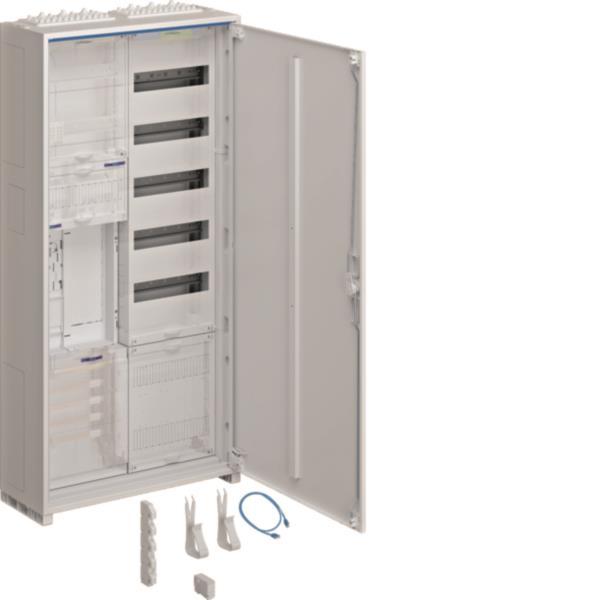 Hager Komplettschrank univ.Z ZB32ET215W1 1100mm 1ZP 2feld BKE-I APZ VT-5rh ESA
