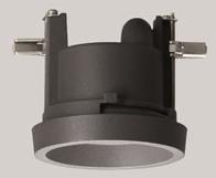 BEGA Deckeneinbauleuchte 3000K 55922K3 4,3W 322lm IP65 Grafit 80x60mm