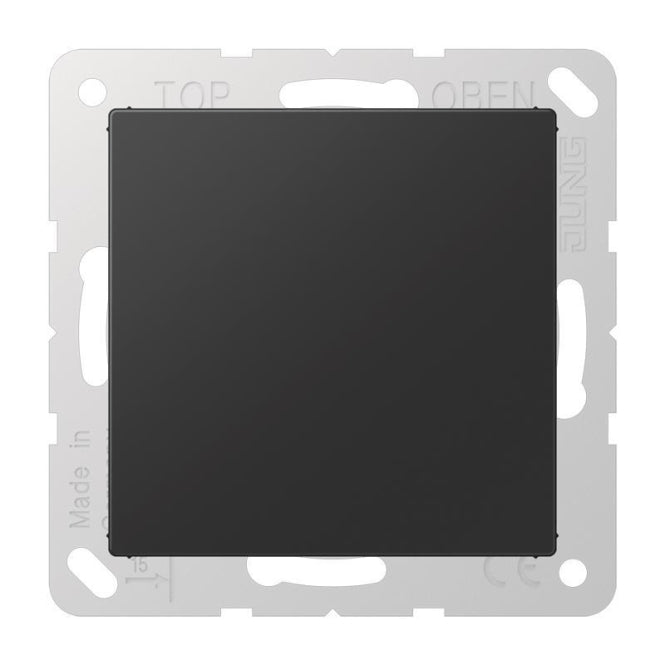 Jung Blind-Abdeckung A594-0SWM schwarz