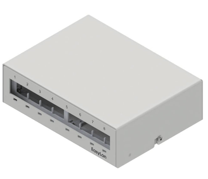 EasyLan EL preLink / fixLink Unterbaupanel Consolidation Point 8 Port
