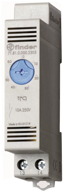 Finder Thermostat 7T.81.0.000.2303 f.Schaltschrank REG 17,5mm