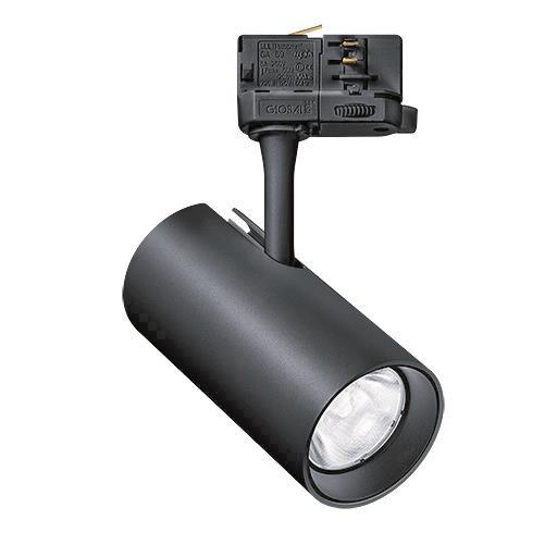 THORN 3PH-Strahler LUCA M CRI90 96635371 23W 2100lm 24/38° 3000K Schwarz