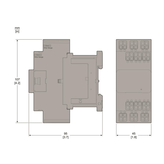 Schneider Hilfsschütz 3S+2Ö CAD32ABD Steurkontakte Spule 24VDC SnapIN