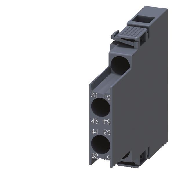 Siemens 3RH29211DA11 Hilfsschalterblock 1S+1Ö S0 seitlich Schraubanschluss