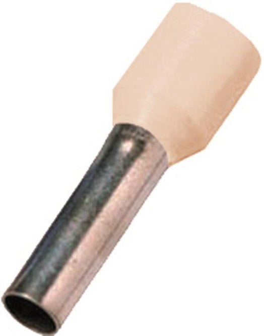 Intercable ICIAE1618ELF Aderendhülse DIN46228T4 16qmm 18mm verz. elfenbein