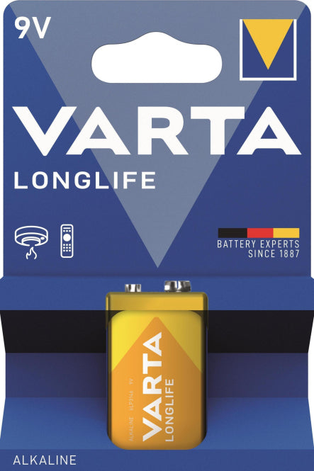 VARTA E-Block 9V Longlife extra 4122 *** Blister a 1 Stück ***