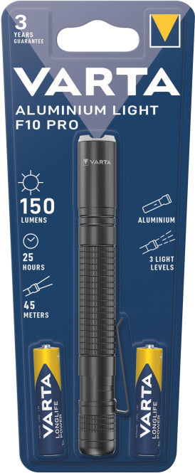 Varta Taschenlampe 2AAA 16606101421 m.Batterie Aluminium Light F10 Pro