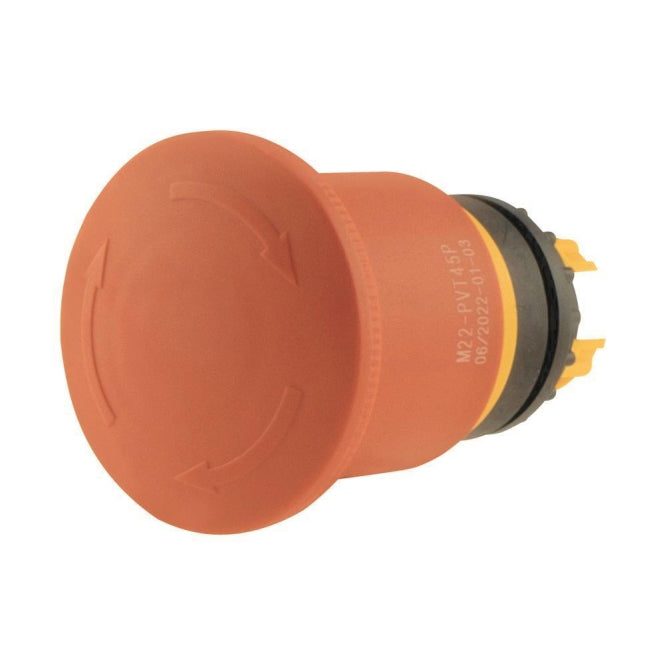 EATON M22-PVT45P NOT-HALT/AUS- 121462 Taste d45mm drehentr. unbeleuchtet