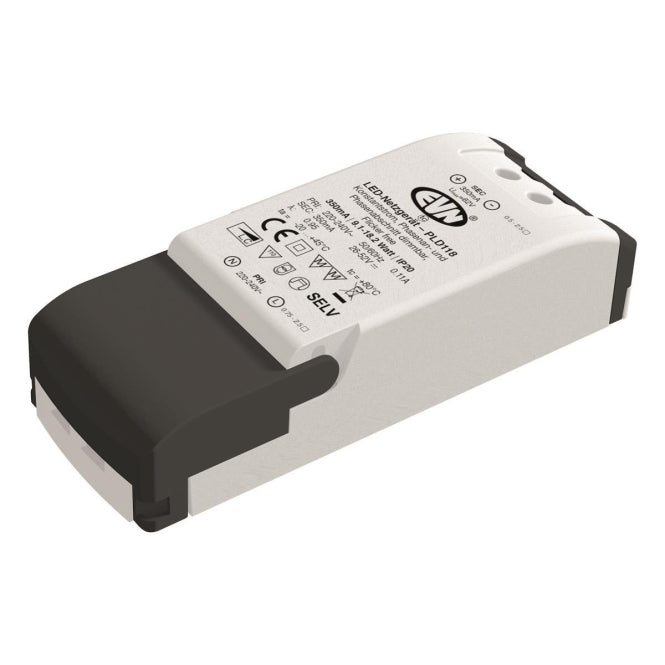 EVN LED-Konverter 350mA 5,25-18W PLD118 dim Phasenan/Abschnitt LBH 113x44x28mm