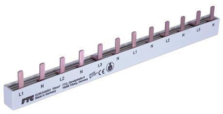 FTG Stift E 12 4-polig 10qmm ESS41210N Sammelschiene Eurovario
