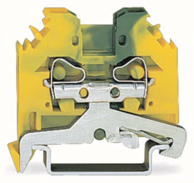 WAGO 281-107 2-Leiter- Schutzleiterklemme,4 mm²