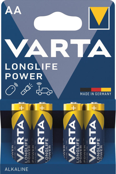 VARTA Longlife Power 04906121414 Blister=4 Mignon Alkali LR6