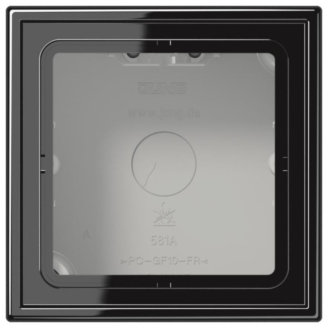 JG Ap-Kappe m.Rahmen 1-F LS581ASW schwarz