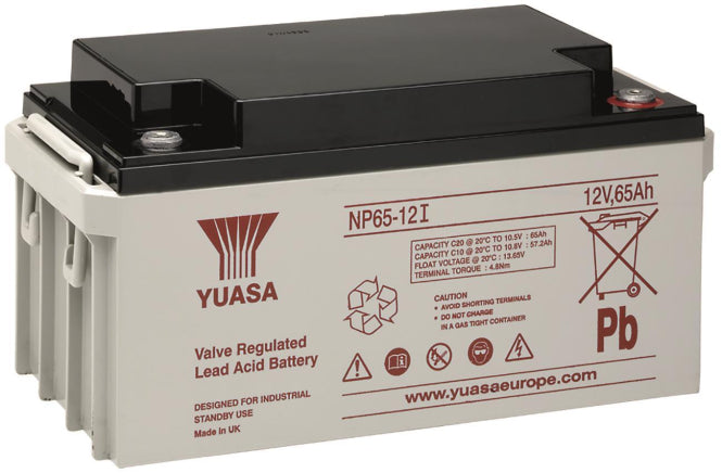 Yuasa Bleiakku 12V YBL12/65I NP65-12I 65Ah M6 VDS wartungsfrei