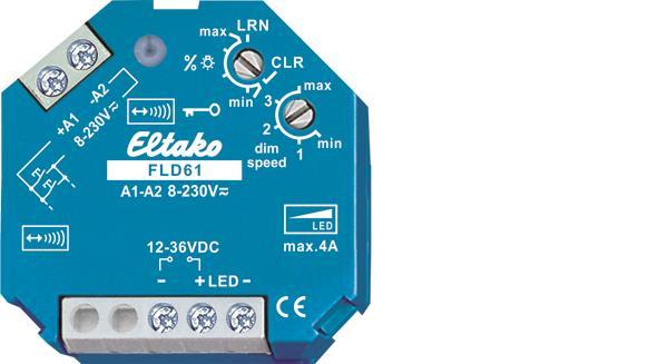 Eltako FLD61 Funkaktor PWM-LED Dimmschalter 30100837